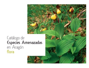 Catálogo de especies amenazadas en Aragón - Portada